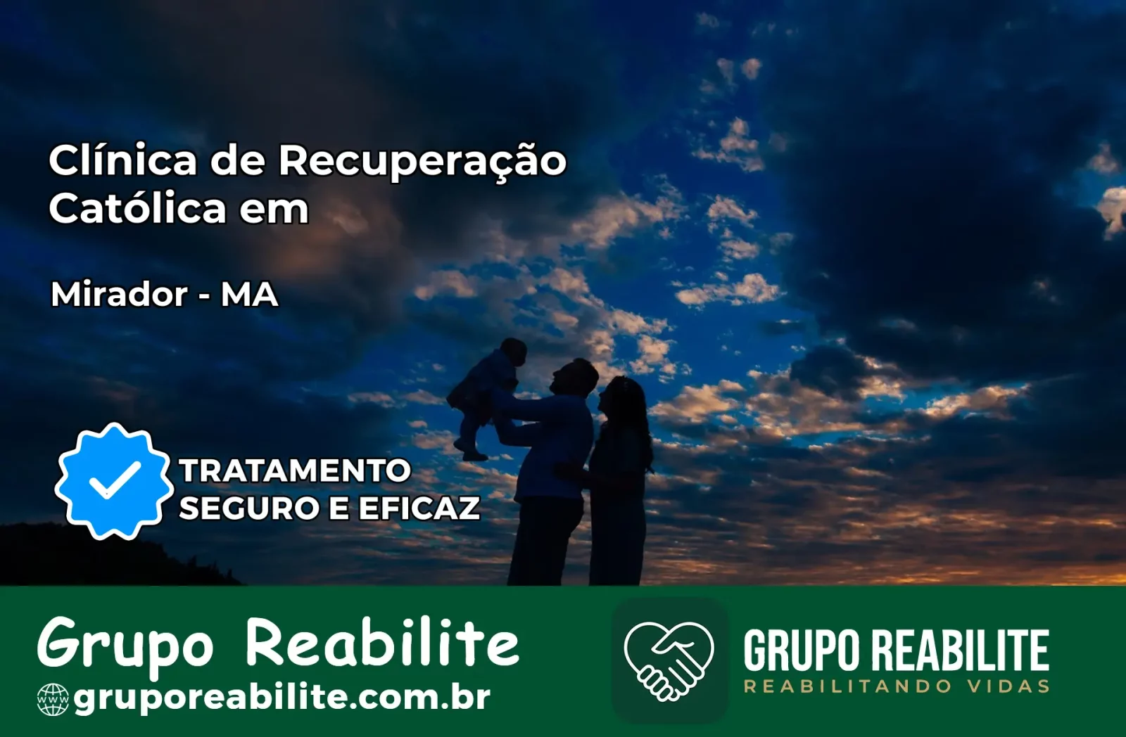 Clínica de Recuperação Católica em Mirador | Internação 24h