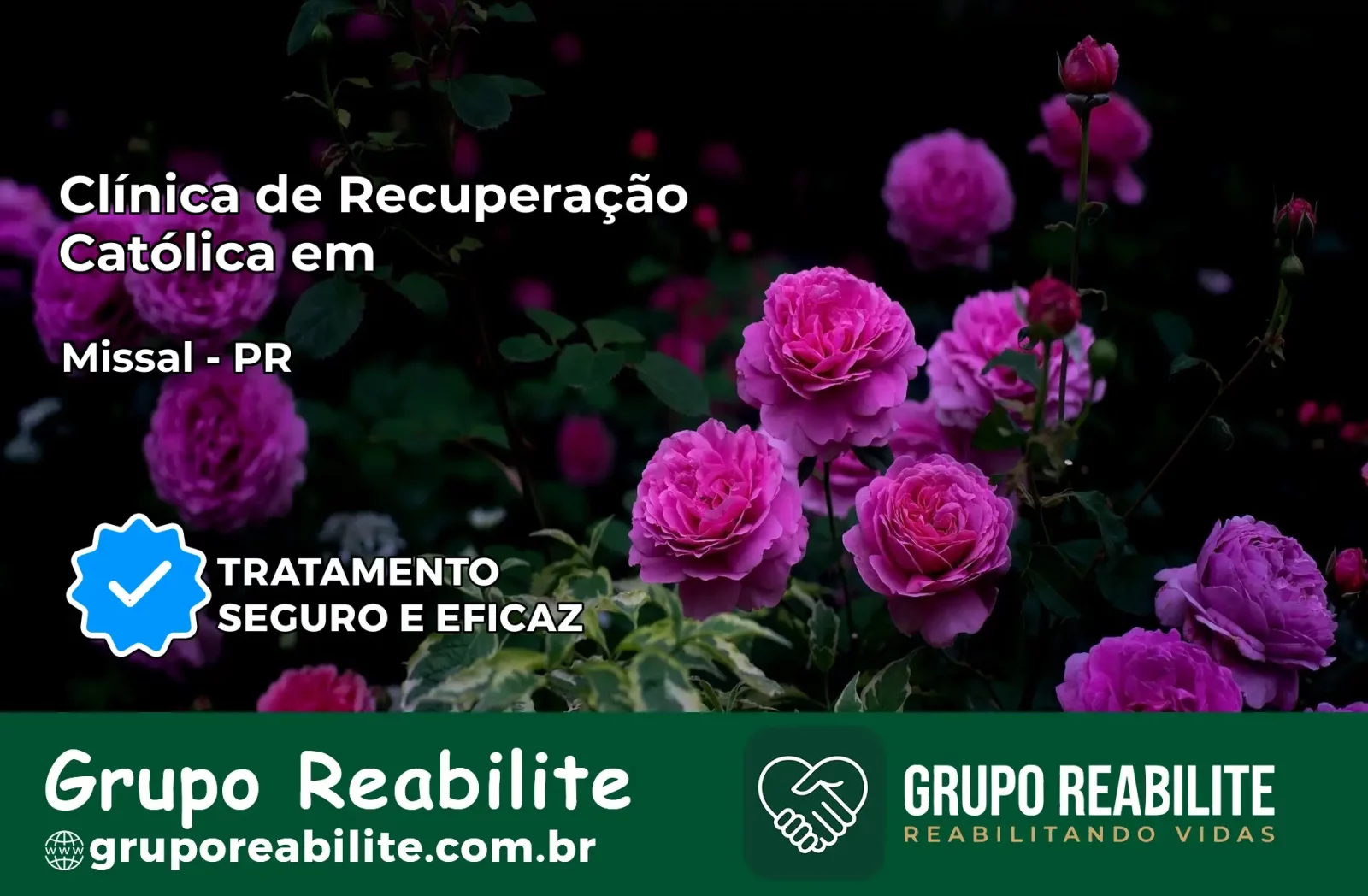 Clínica de Recuperação Católica em Missal | Internação 24h