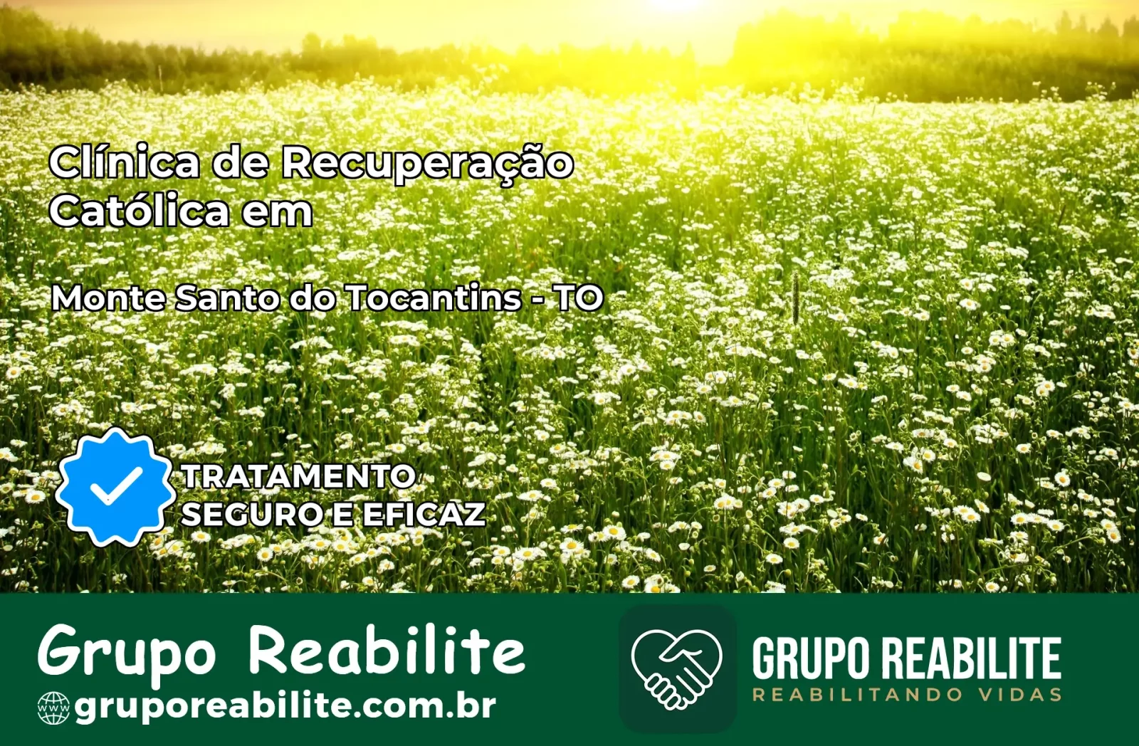 Clínica de Recuperação Católica em Monte Santo do Tocantins | Internação 24h