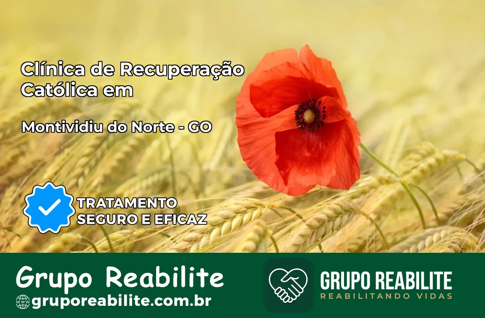 Clínica de Recuperação Católica em Montividiu do Norte | Internação 24h