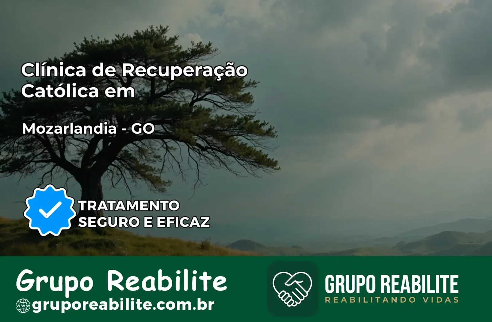 Clínica de Recuperação Católica em Mozarlândia | Internação 24h