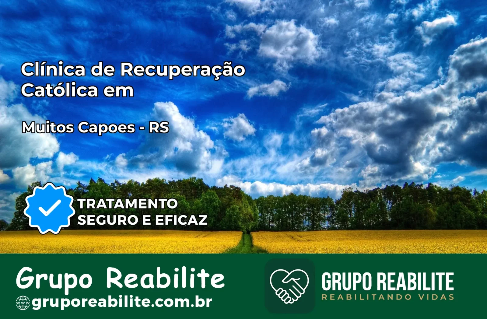 Clínica de Recuperação Católica em Muitos Capões | Internação 24h