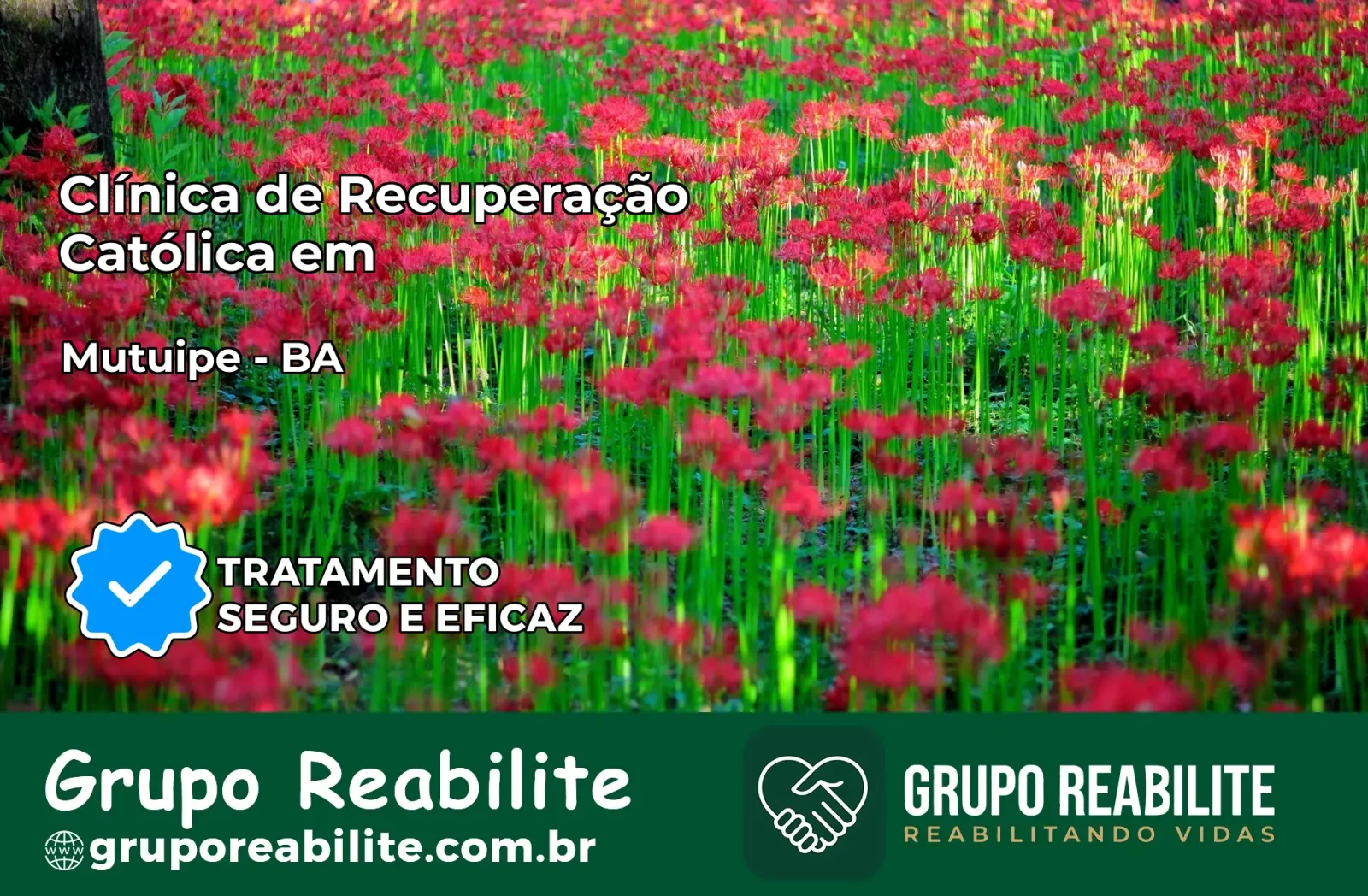 Clínica de Recuperação Católica em Mutuípe | Internação 24h
