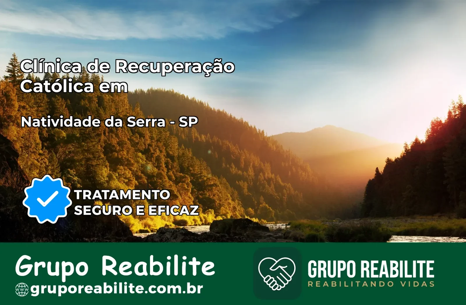 Clínica de Recuperação Católica em Natividade da Serra | Internação 24h