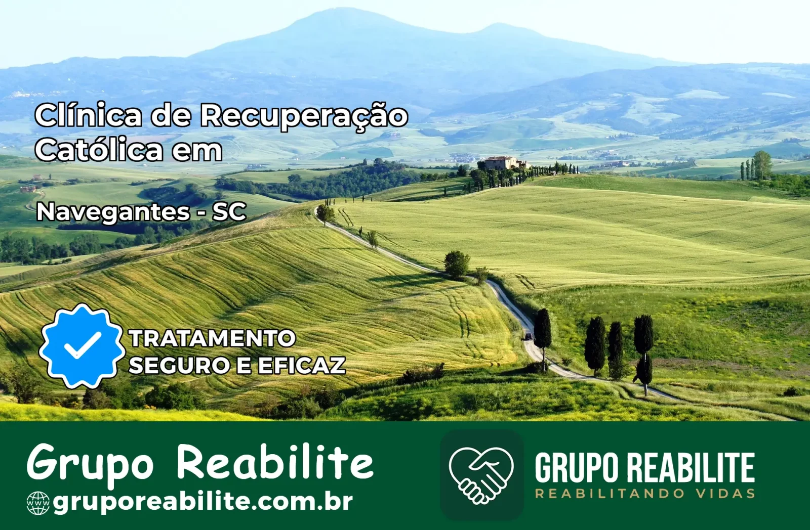 Clínica de Recuperação Católica em Navegantes | Internação 24h