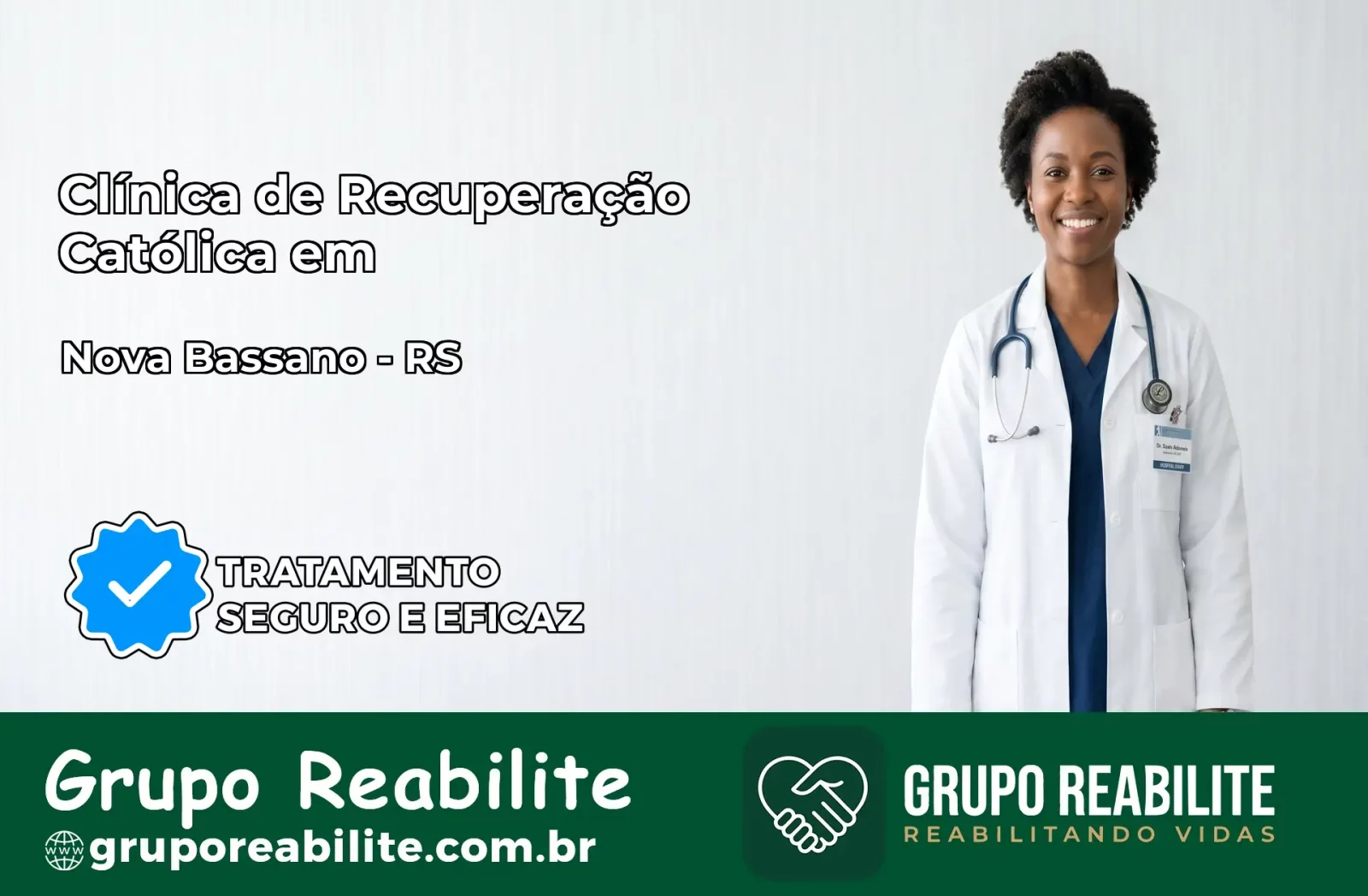 Clínica de Recuperação Católica em Nova Bassano | Internação 24h