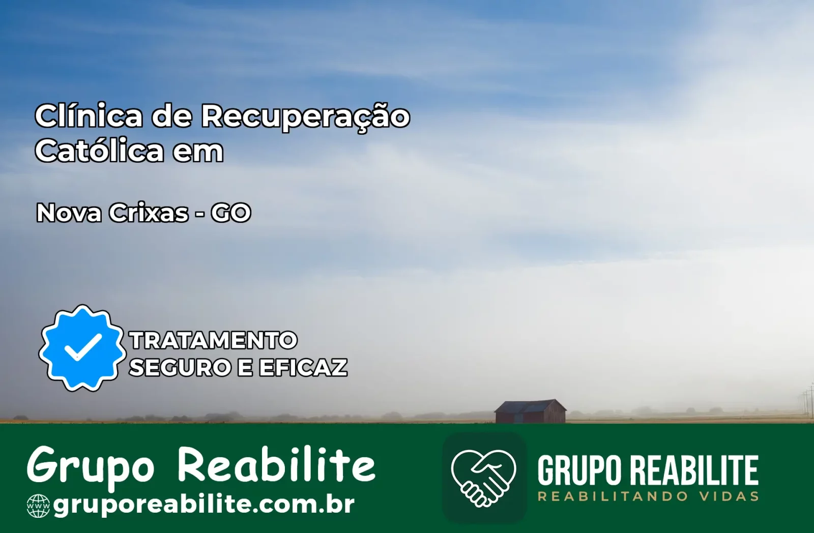 Clínica de Recuperação Católica em Nova Crixás | Internação 24h