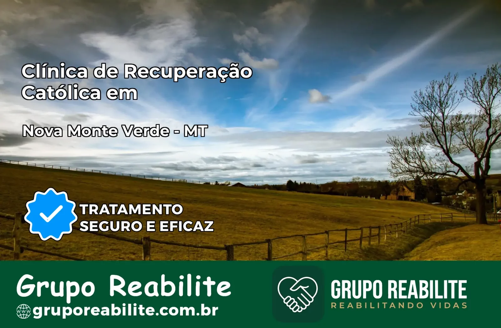 Clínica de Recuperação Católica em Nova Monte Verde | Internação 24h
