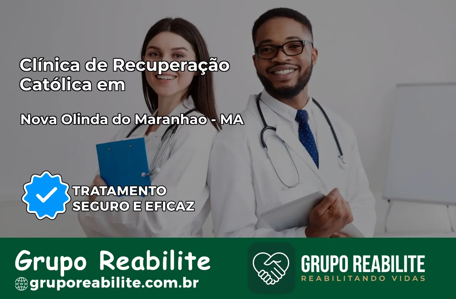 Clínica de Recuperação Católica em Nova Olinda do Maranhão | Internação 24h