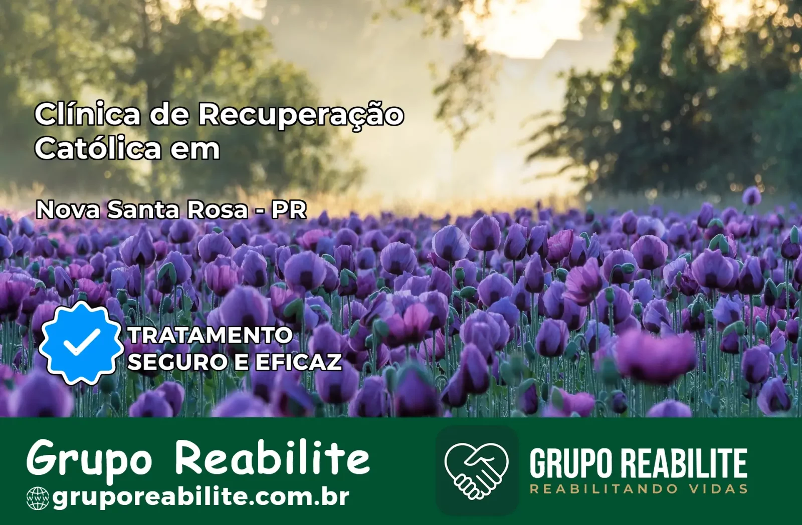 Clínica de Recuperação Católica em Nova Santa Rosa | Internação 24h