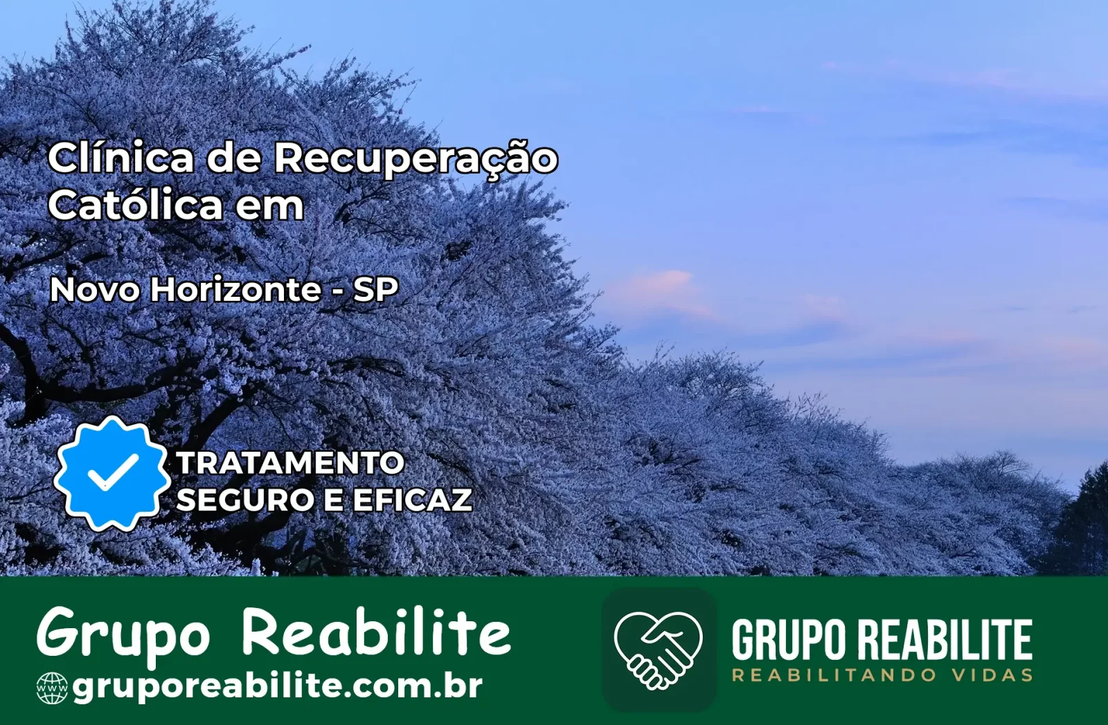 Clínica de Recuperação Católica em Novo Horizonte | Internação 24h