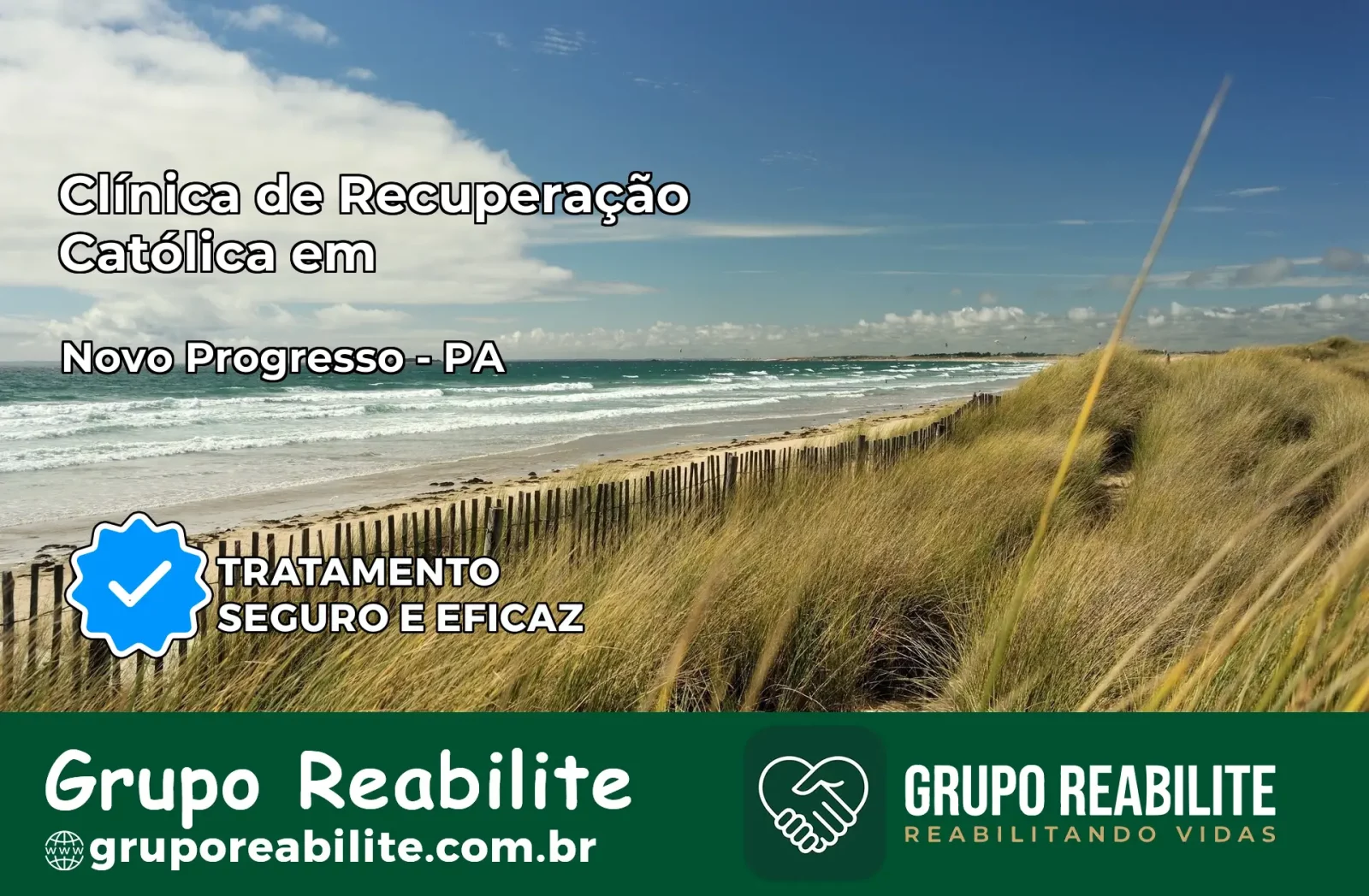 Clínica de Recuperação Católica em Novo Progresso | Internação 24h