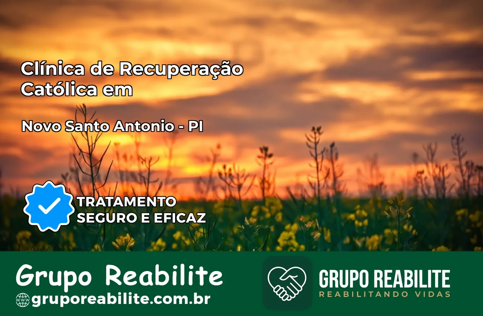 Clínica de Recuperação Católica em Novo Santo Antônio | Internação 24h