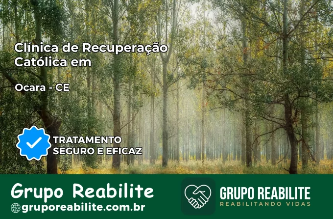 Clínica de Recuperação Católica em Ocara | Internação 24h