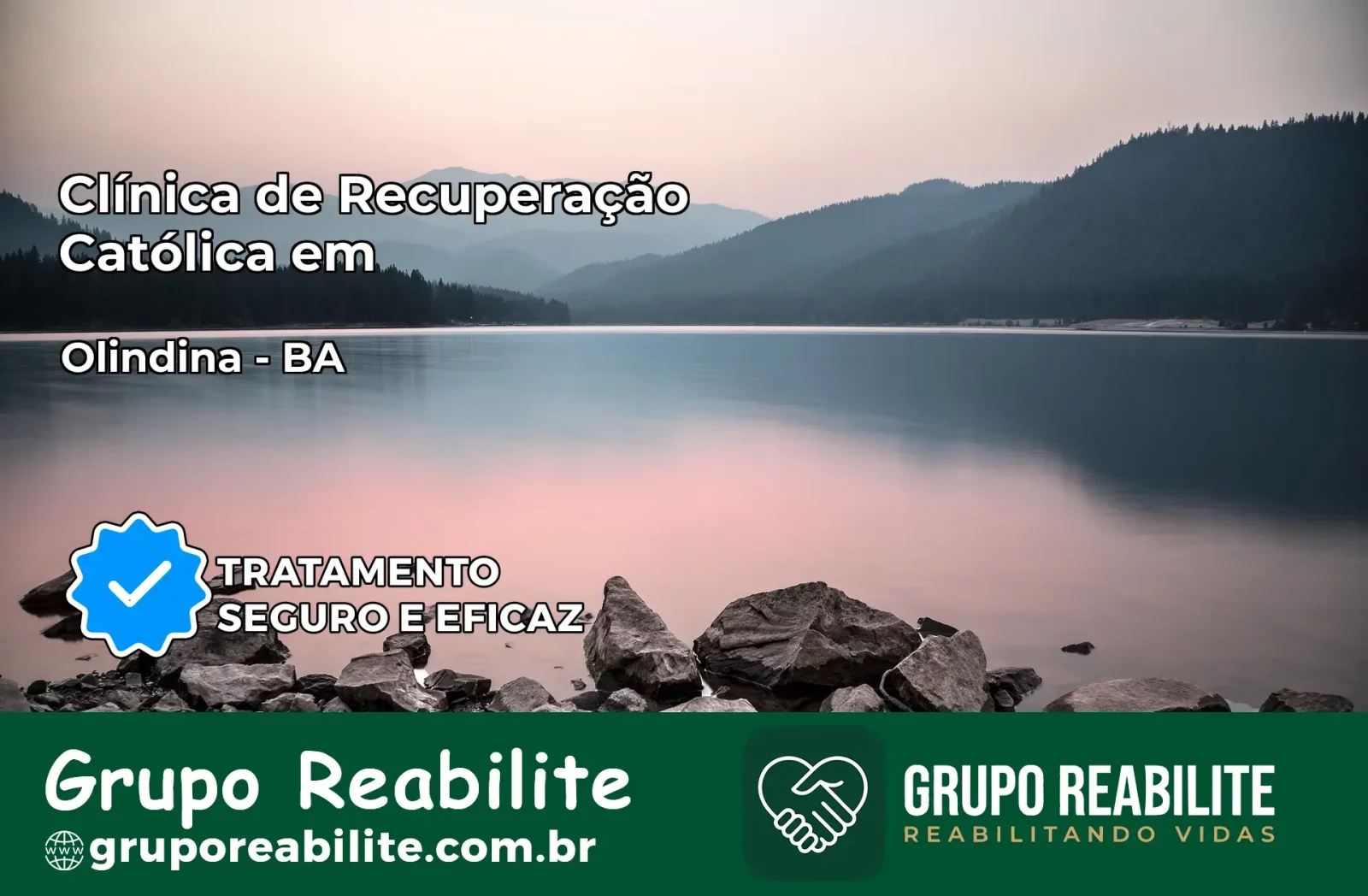 Clínica de Recuperação Católica em Olindina | Internação 24h