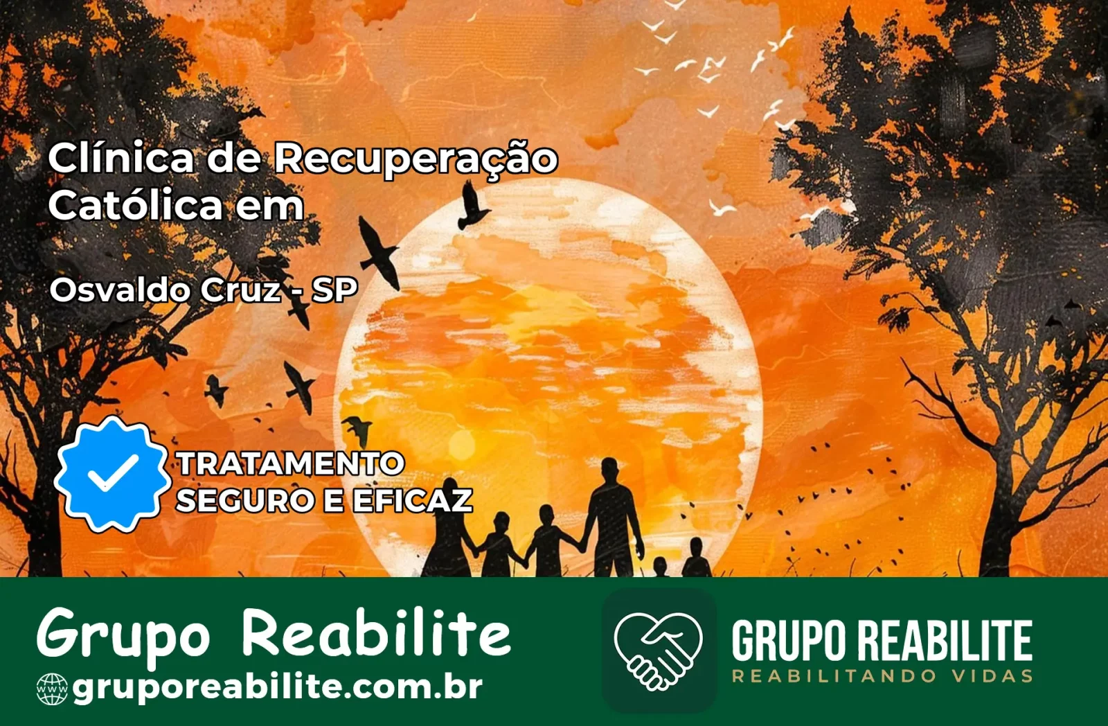 Clínica de Recuperação Católica em Osvaldo Cruz | Internação 24h