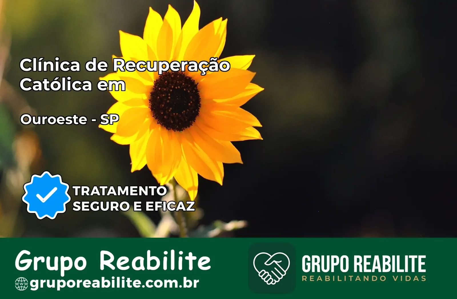 Clínica de Recuperação Católica em Ouroeste | Internação 24h