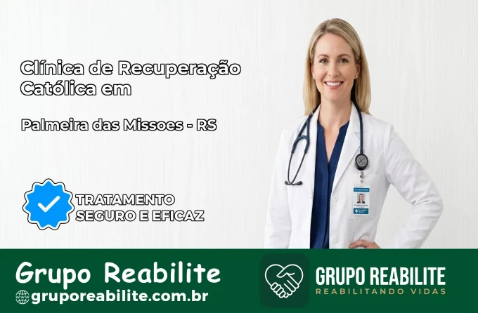 Clínica de Recuperação Católica em Palmeira das Missões | Internação 24h
