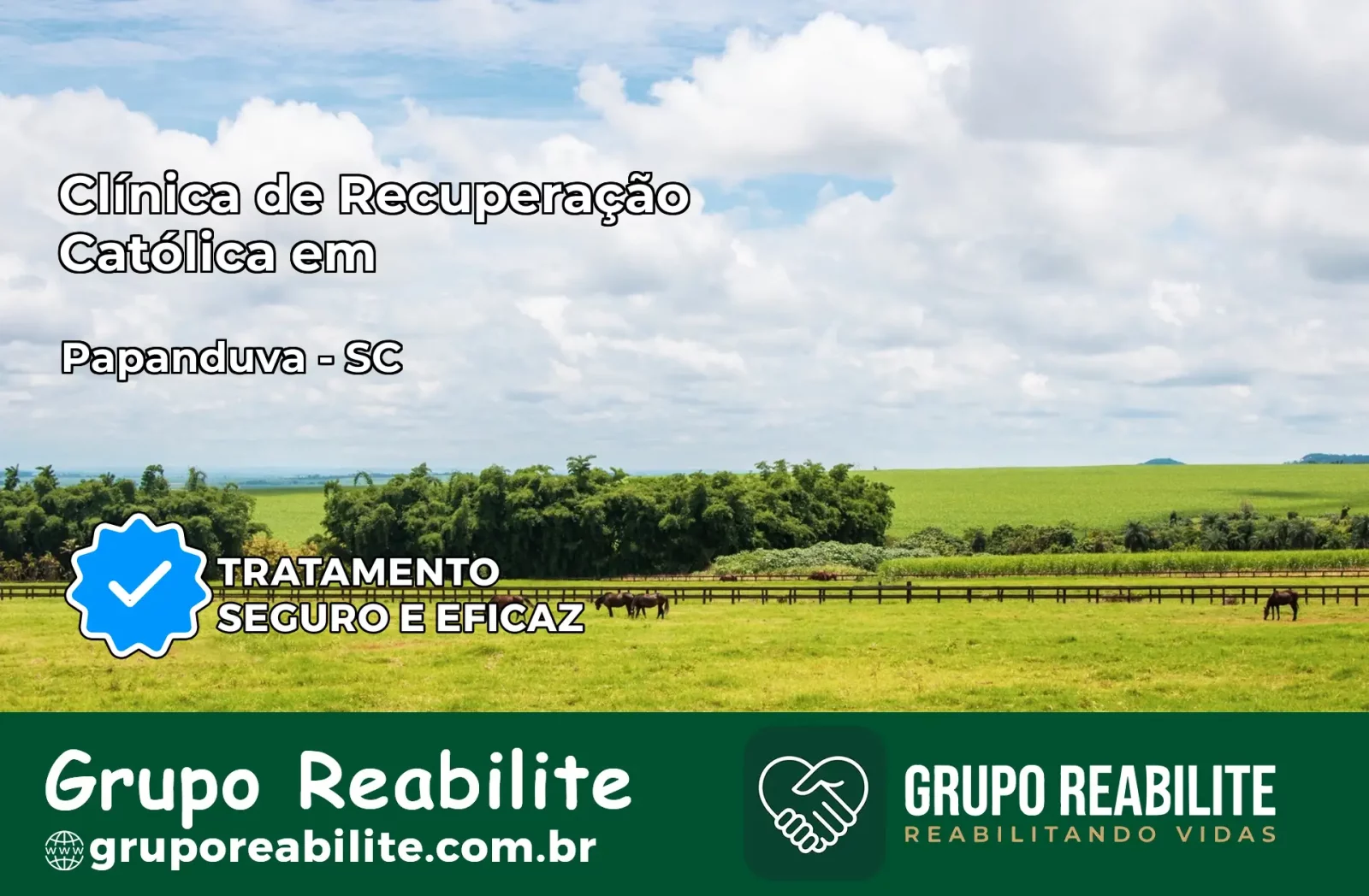 Clínica de Recuperação Católica em Papanduva | Internação 24h