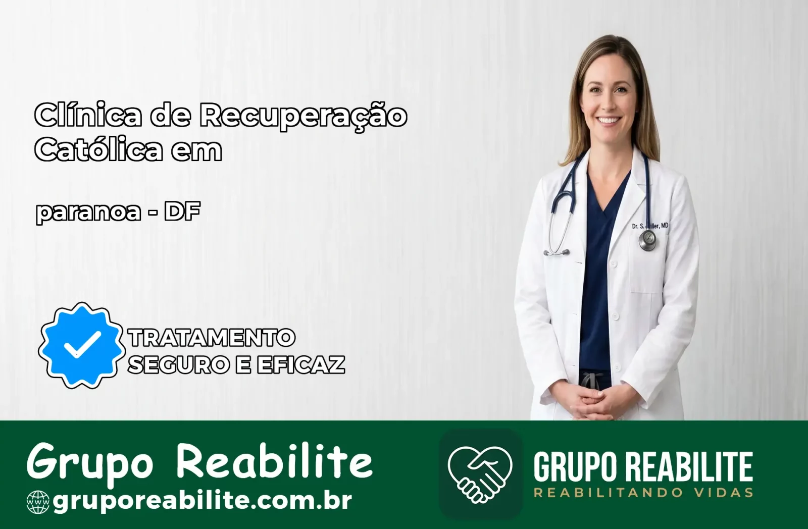 Clínica de Recuperação Católica em paranoa | Internação 24h