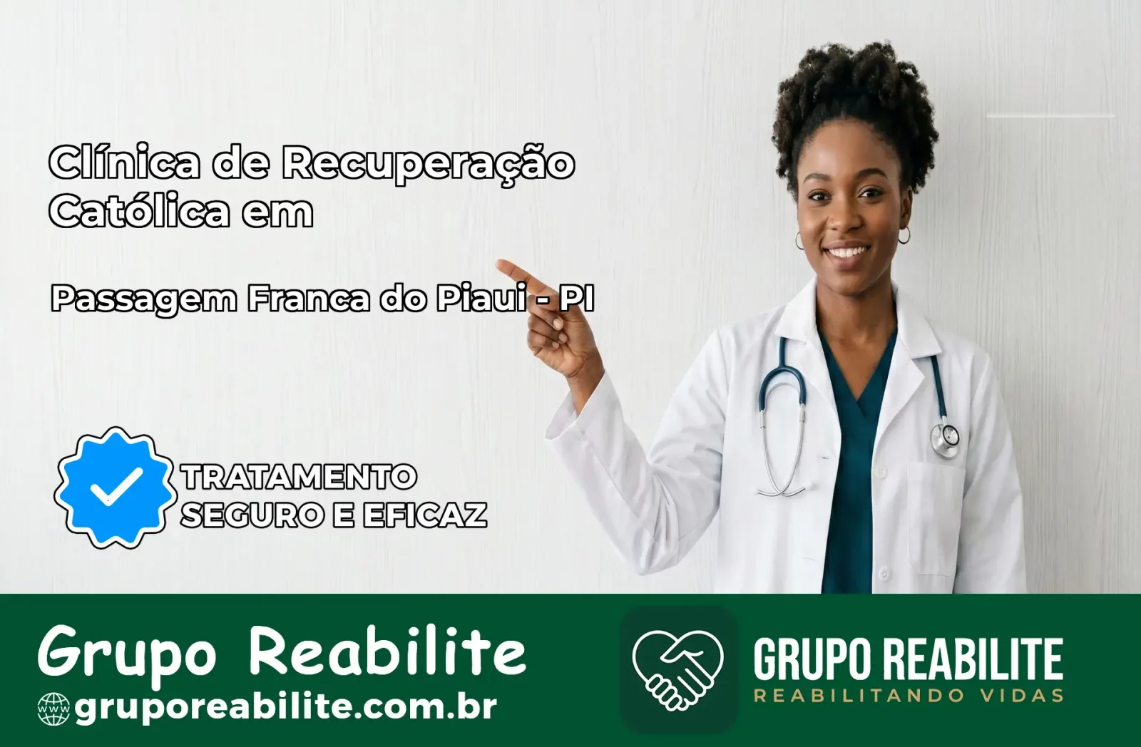 Clínica de Recuperação Católica em Passagem Franca do Piauí | Internação 24h