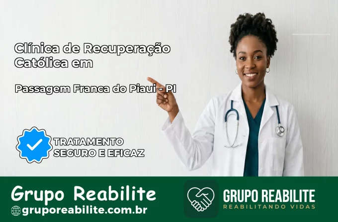 Clínica de Recuperação Católica em Passagem Franca do Piauí | Internação 24h