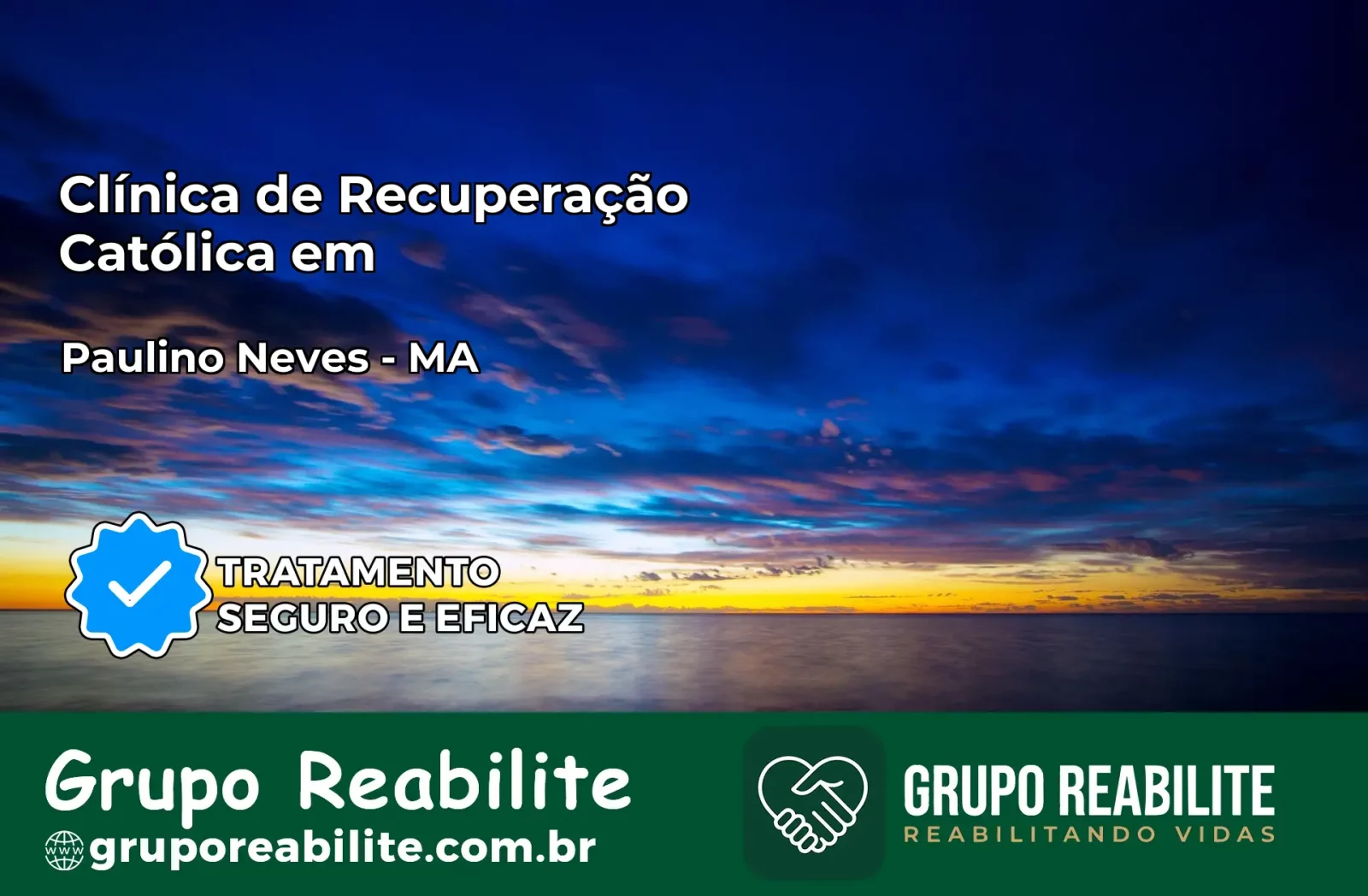 Clínica de Recuperação Católica em Paulino Neves | Internação 24h