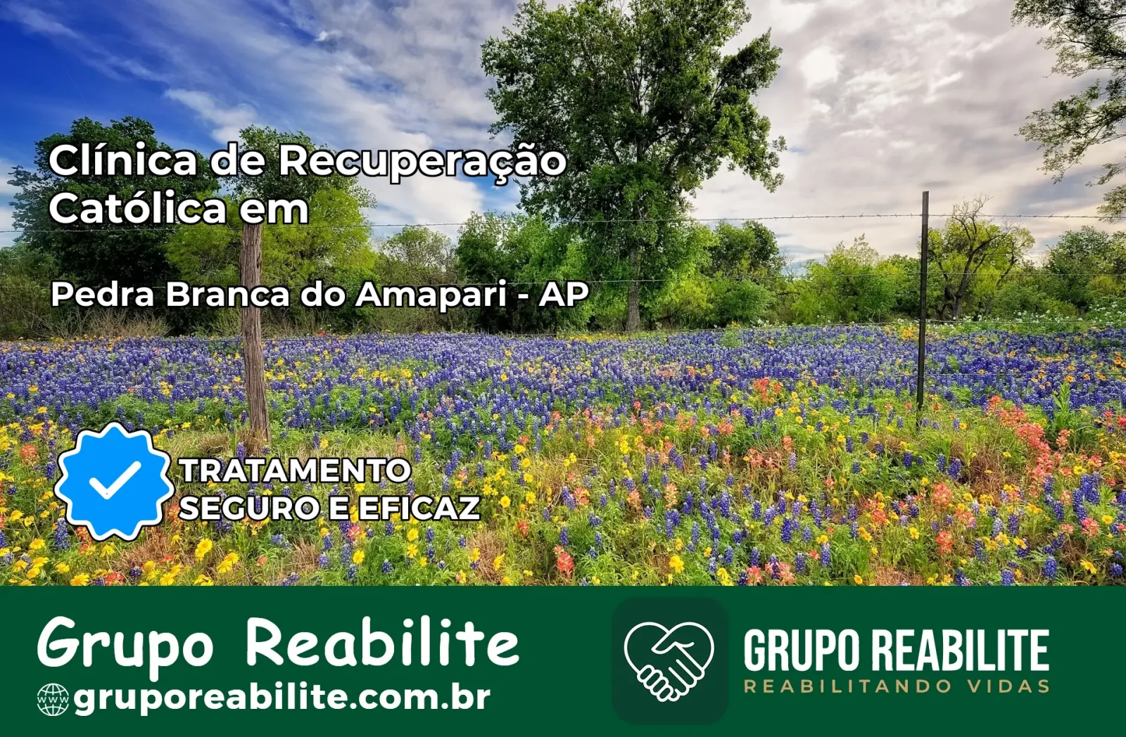 Clínica de Recuperação Católica em Pedra Branca do Amapari | Internação 24h