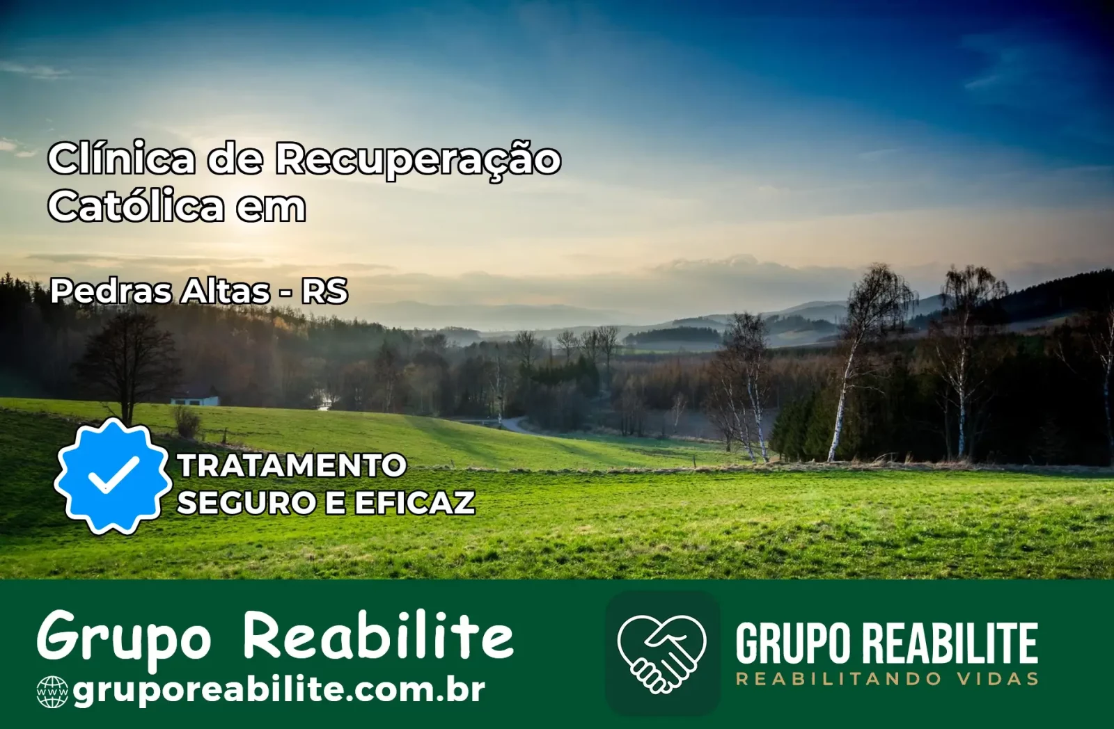 Clínica de Recuperação Católica em Pedras Altas | Internação 24h