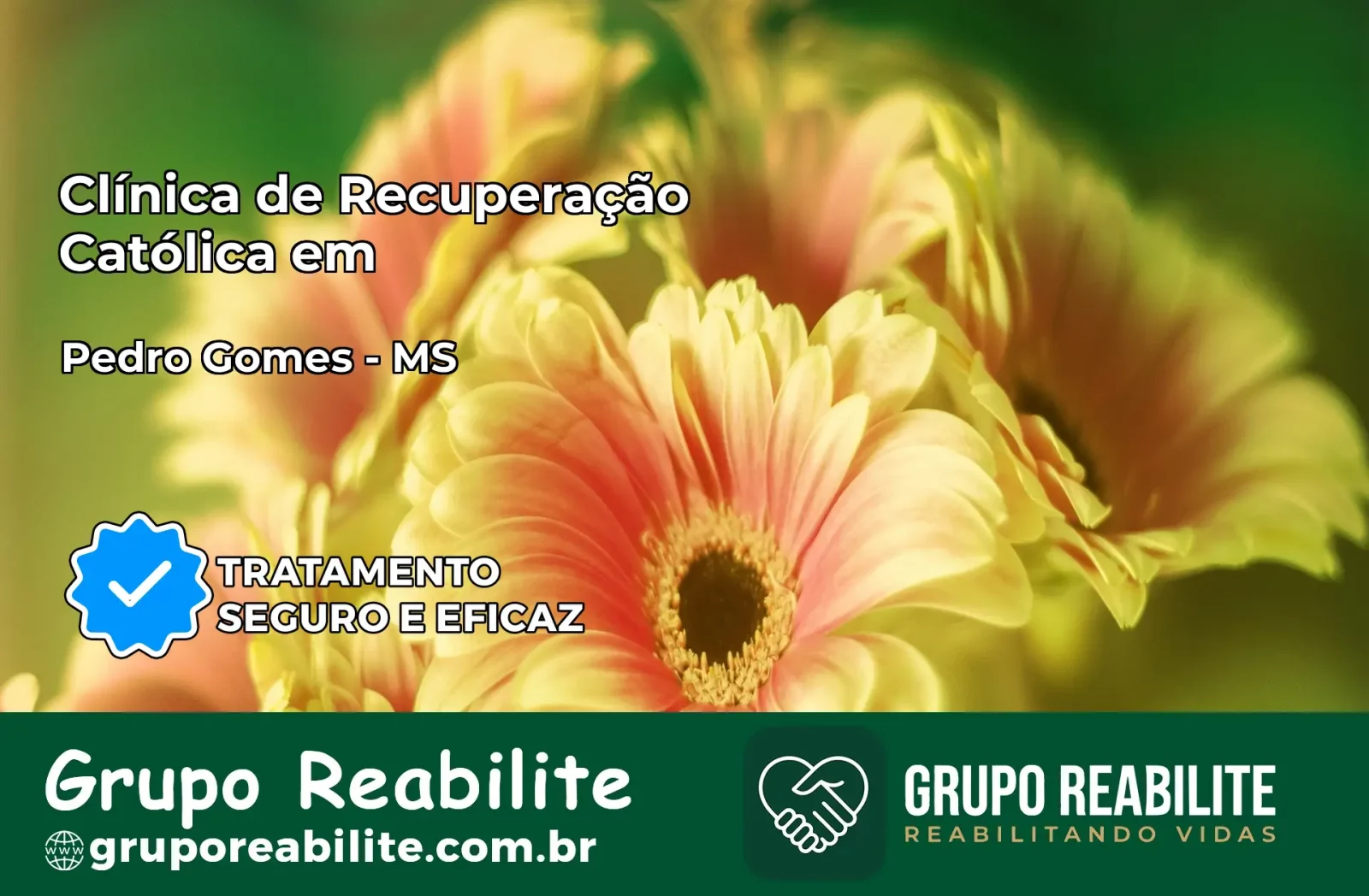 Clínica de Recuperação Católica em Pedro Gomes | Internação 24h