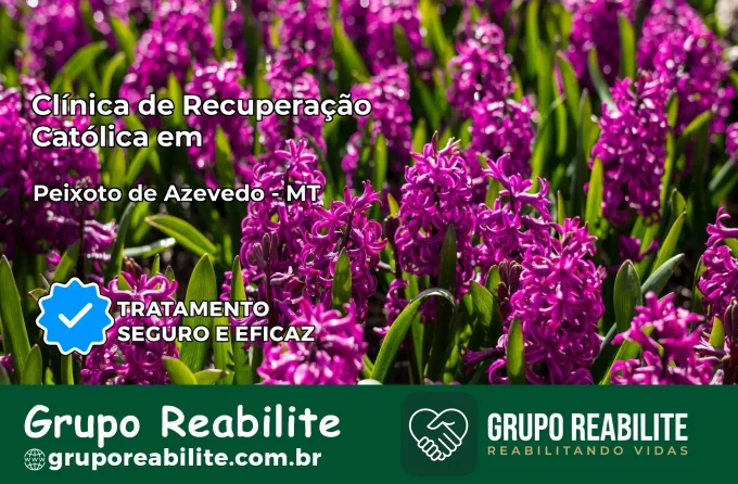 Clínica de Recuperação Católica em Peixoto de Azevedo | Internação 24h