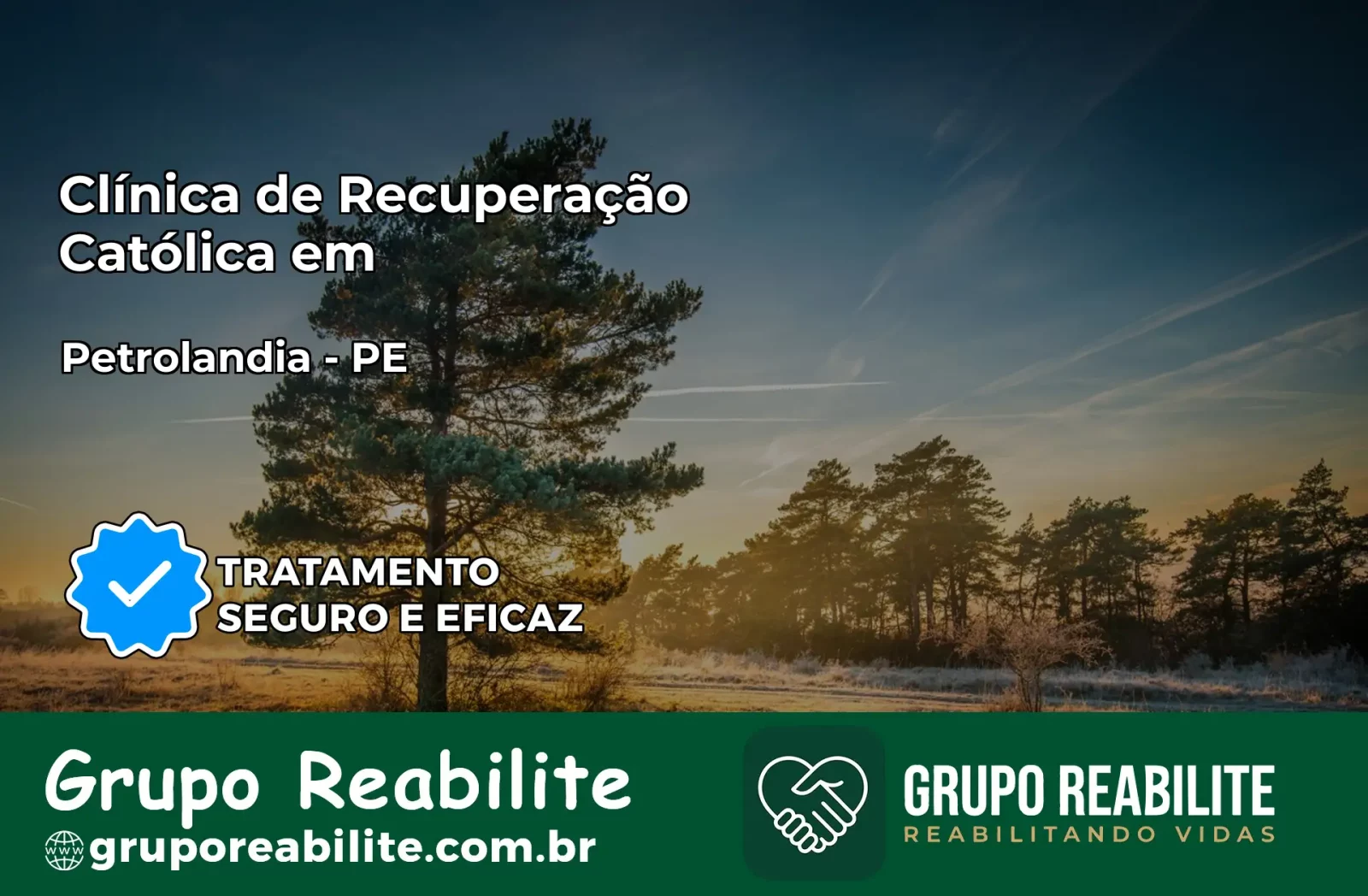 Clínica de Recuperação Católica em Petrolândia | Internação 24h