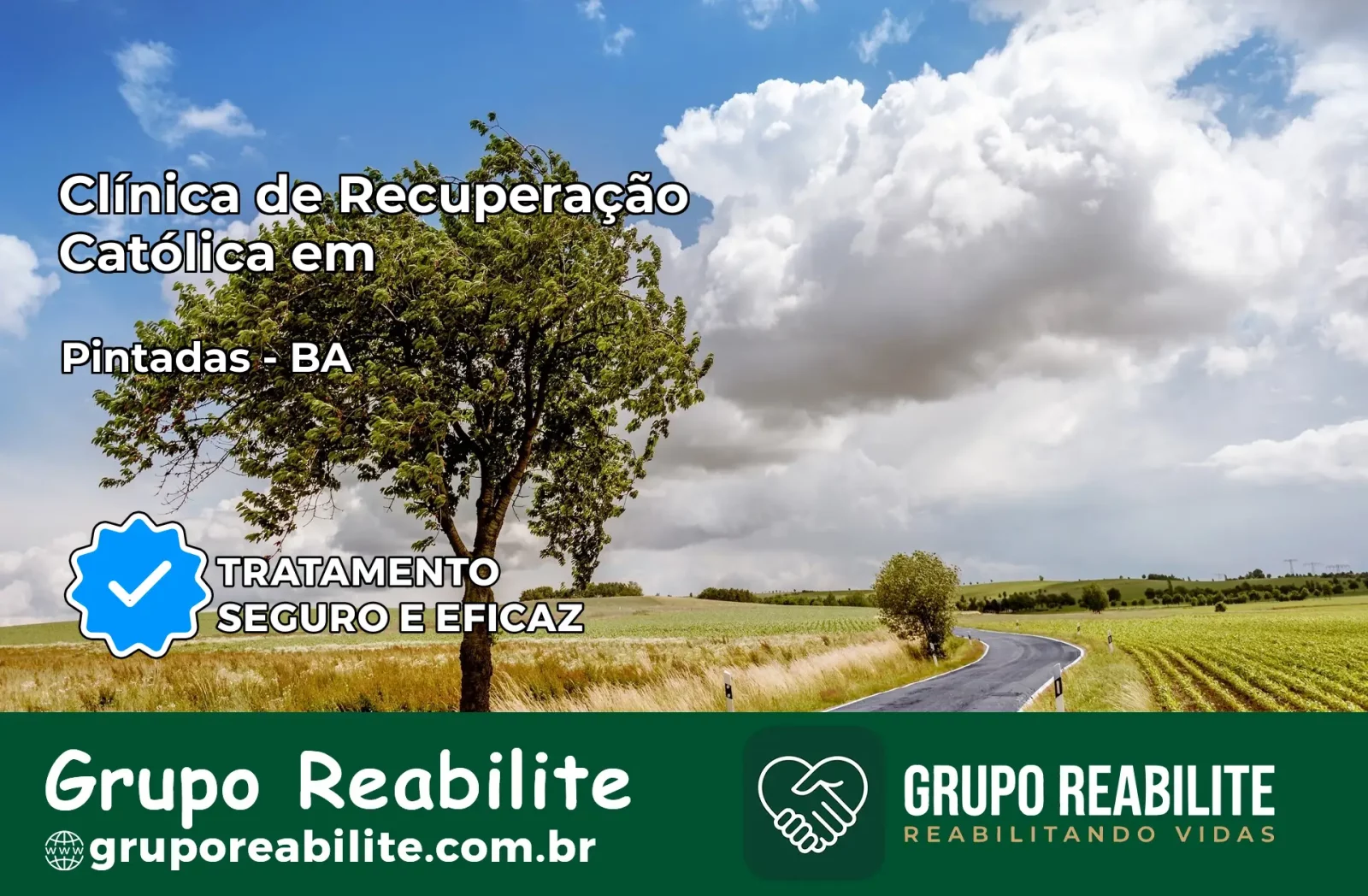 Clínica de Recuperação Católica em Pintadas | Internação 24h