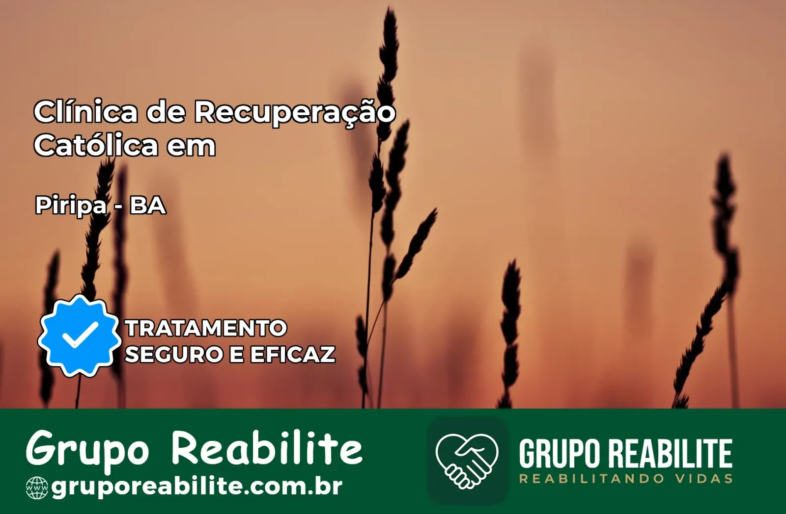 Clínica de Recuperação Católica em Piripá | Internação 24h