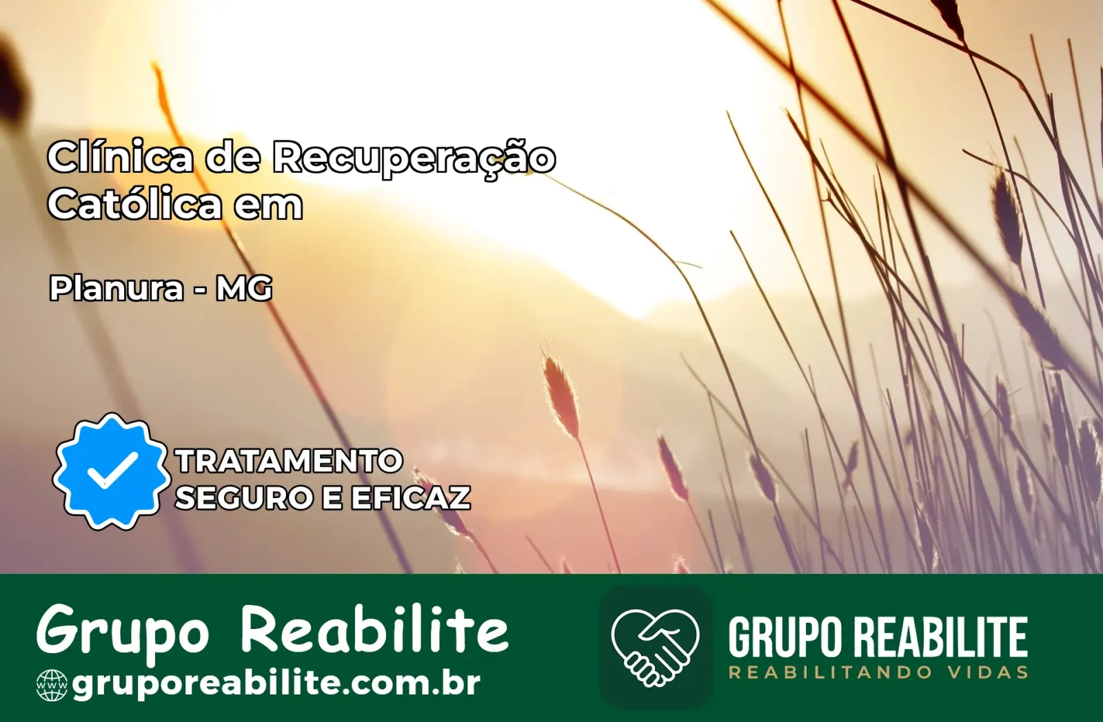Clínica de Recuperação Católica em Planura | Internação 24h