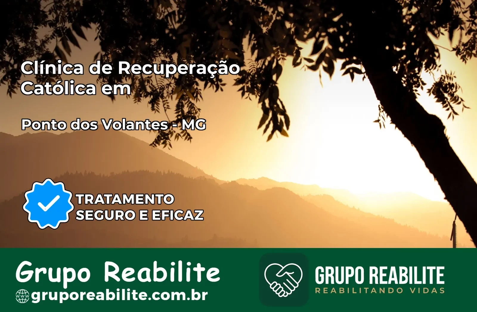 Clínica de Recuperação Católica em Ponto dos Volantes | Internação 24h