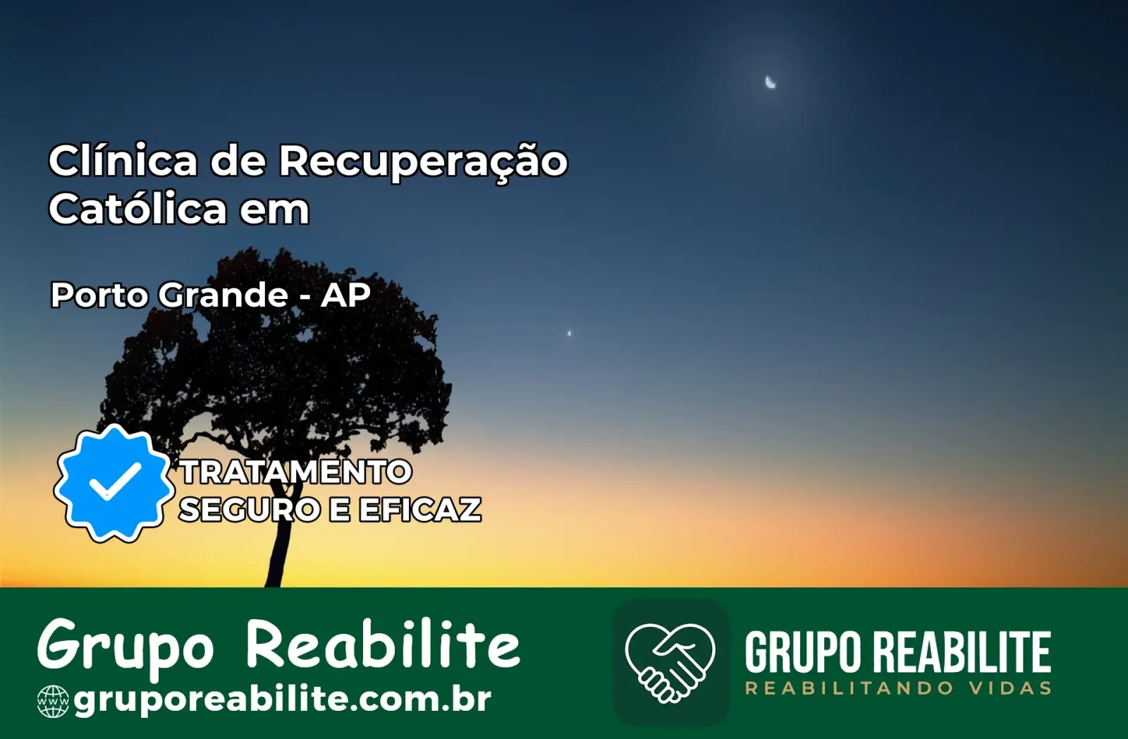 Clínica de Recuperação Católica em Porto Grande | Internação 24h