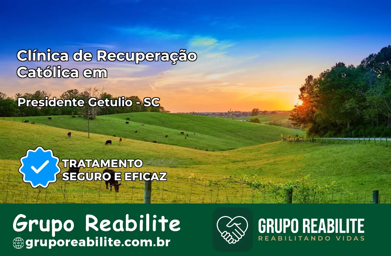 Clínica de Recuperação Católica em Presidente Getúlio | Internação 24h