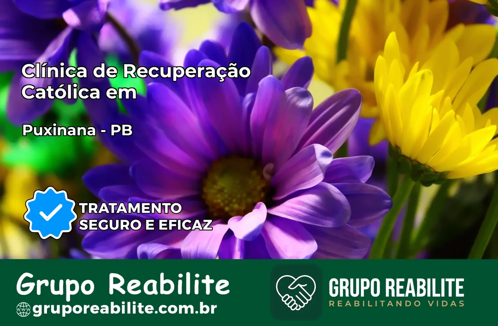 Clínica de Recuperação Católica em Puxinanã | Internação 24h