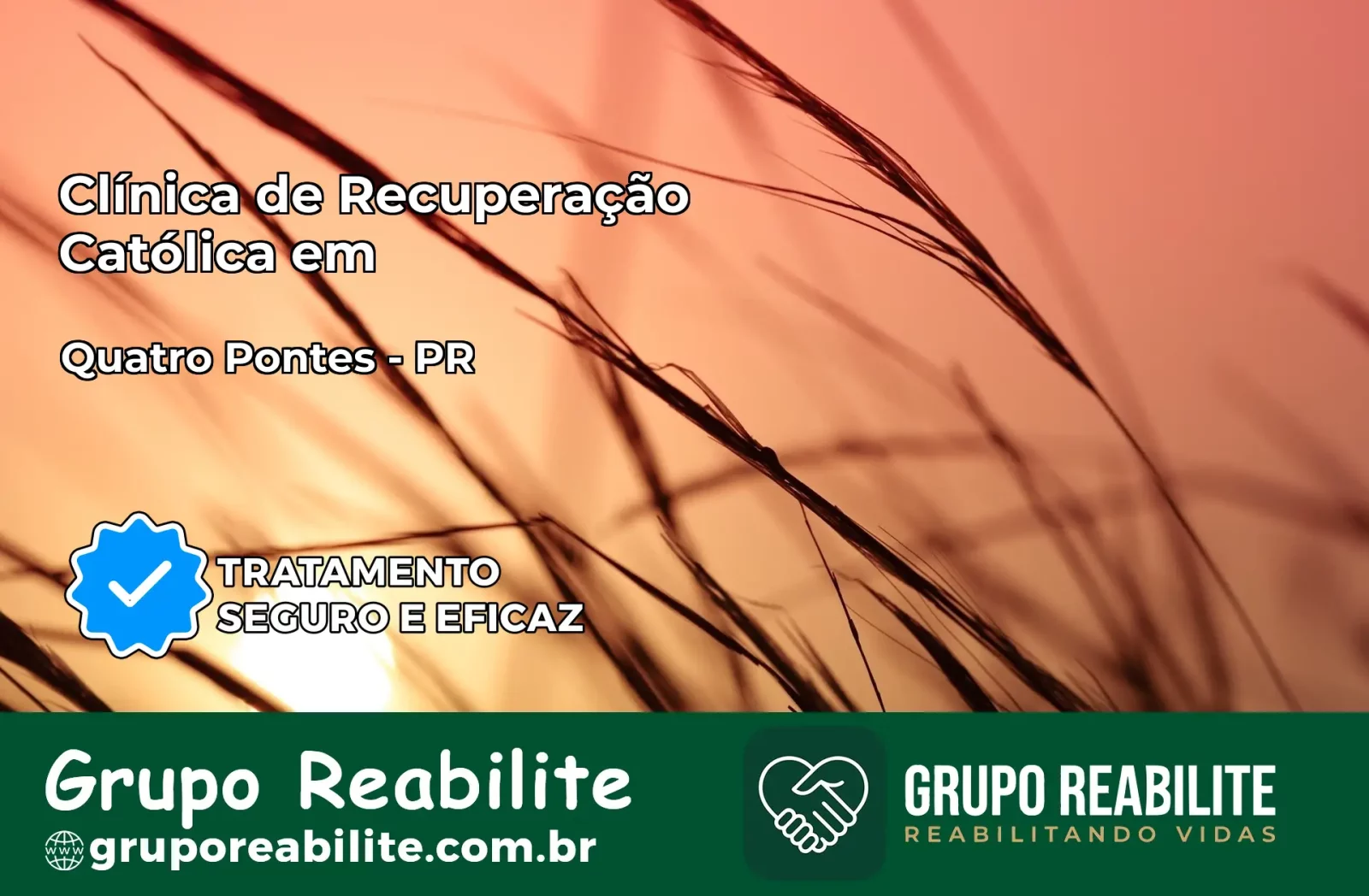 Clínica de Recuperação Católica em Quatro Pontes | Internação 24h