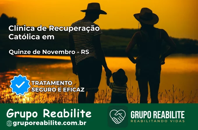 Clínica de Recuperação Católica em Quinze de Novembro | Internação 24h