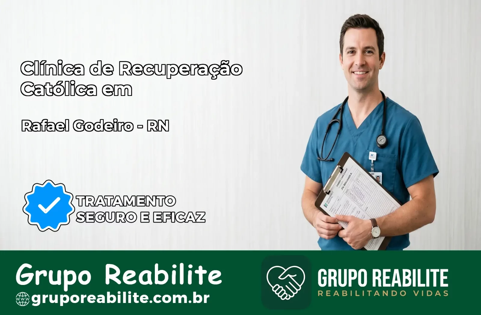 Clínica de Recuperação Católica em Rafael Godeiro | Internação 24h