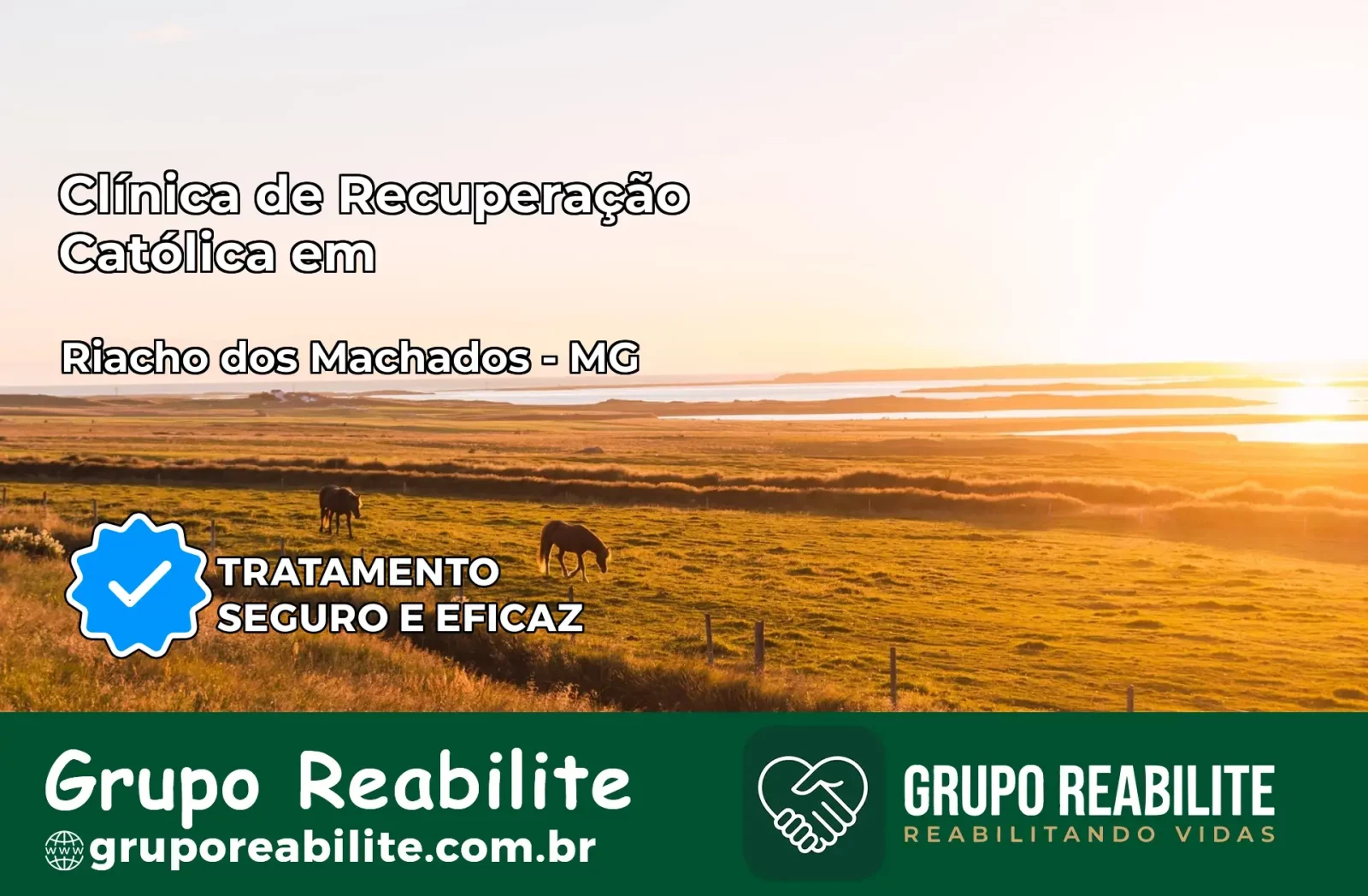 Clínica de Recuperação Católica em Riacho dos Machados | Internação 24h