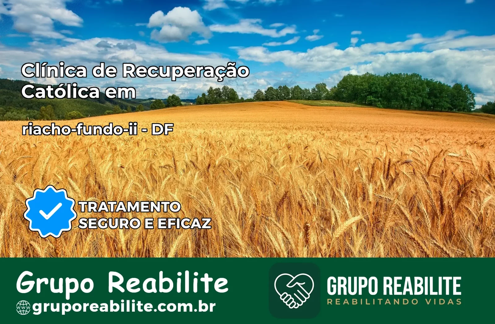 Clínica de Recuperação Católica em riacho-fundo-ii | Internação 24h
