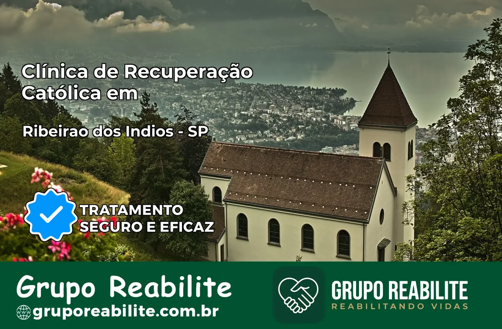 Clínica de Recuperação Católica em Ribeirão dos Índios | Internação 24h