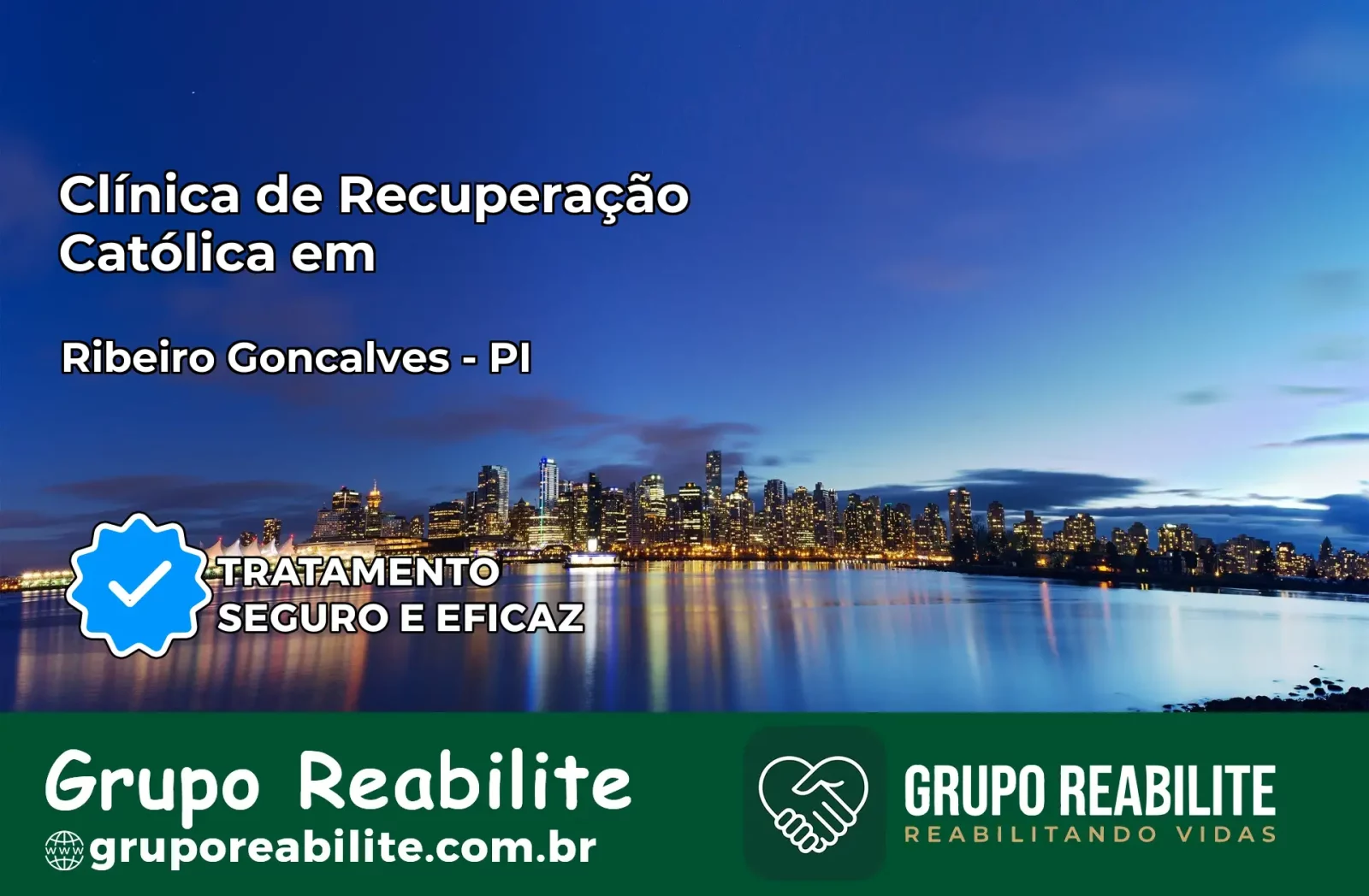 Clínica de Recuperação Católica em Ribeiro Gonçalves | Internação 24h