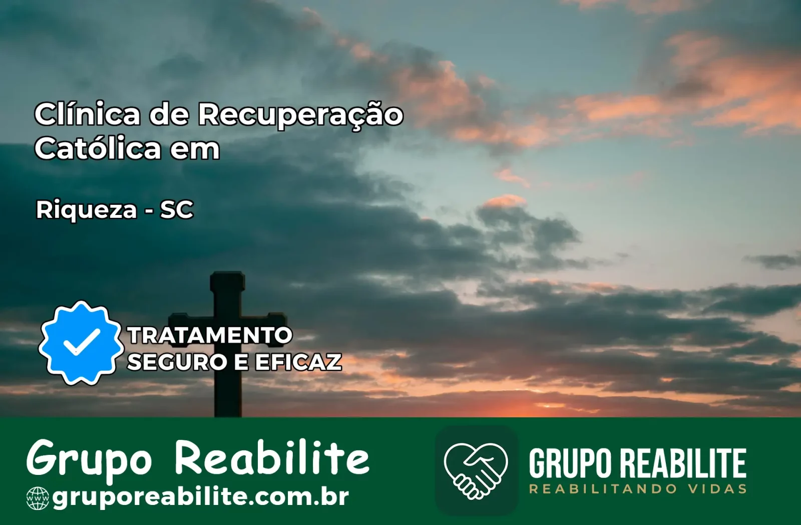 Clínica de Recuperação Católica em Riqueza | Internação 24h