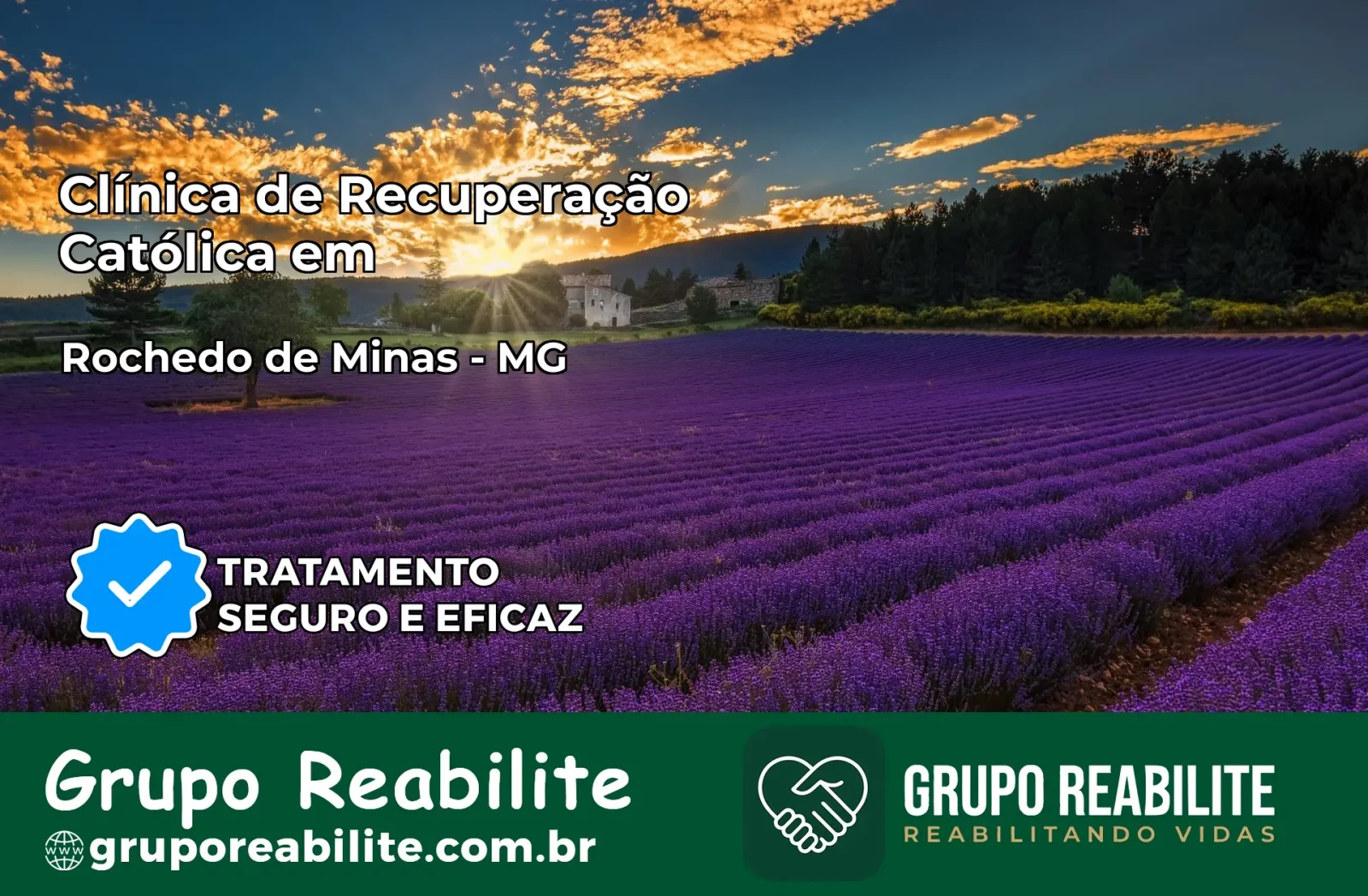 Clínica de Recuperação Católica em Rochedo de Minas | Internação 24h