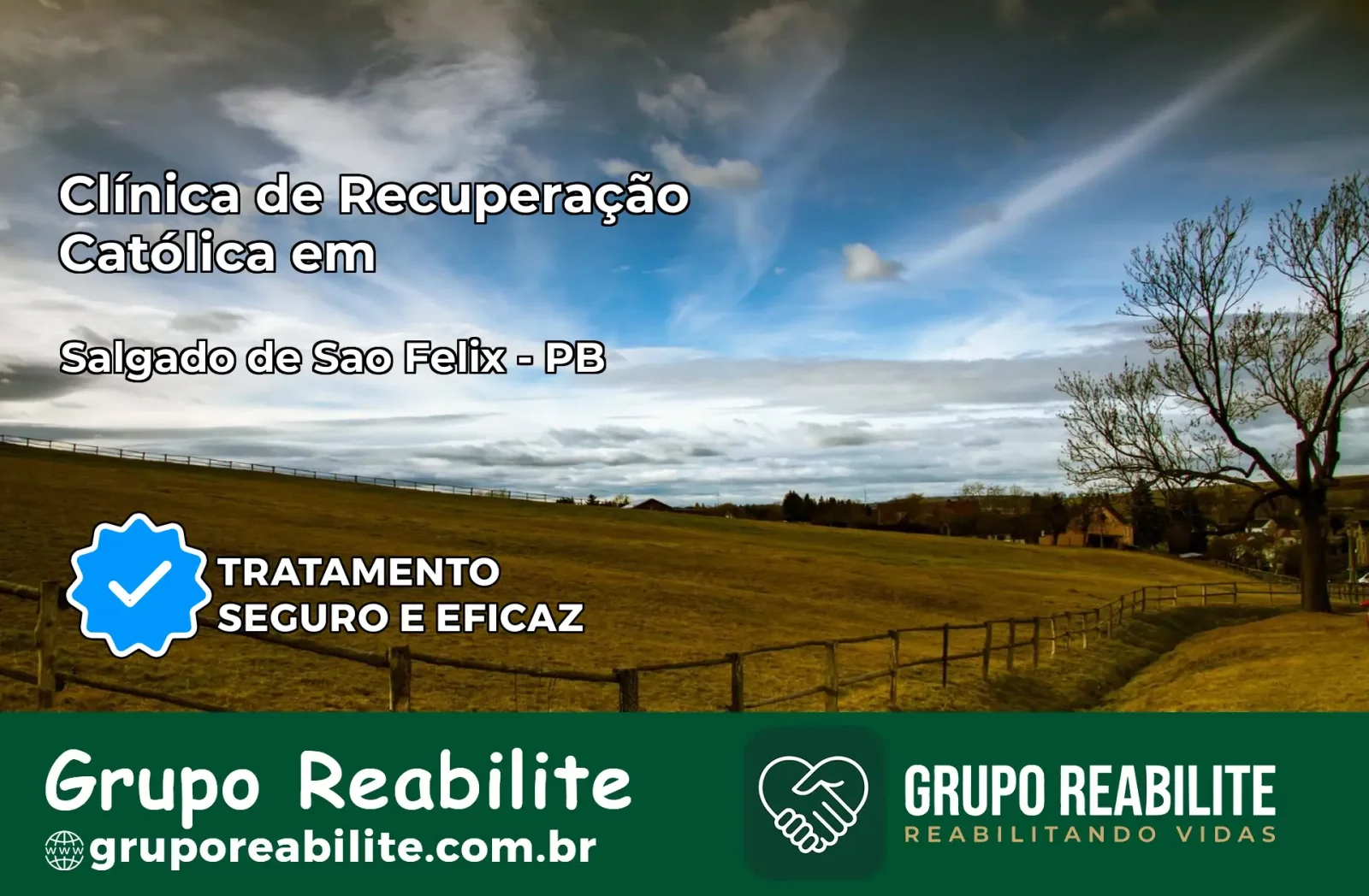 Clínica de Recuperação Católica em Salgado de São Félix | Internação 24h