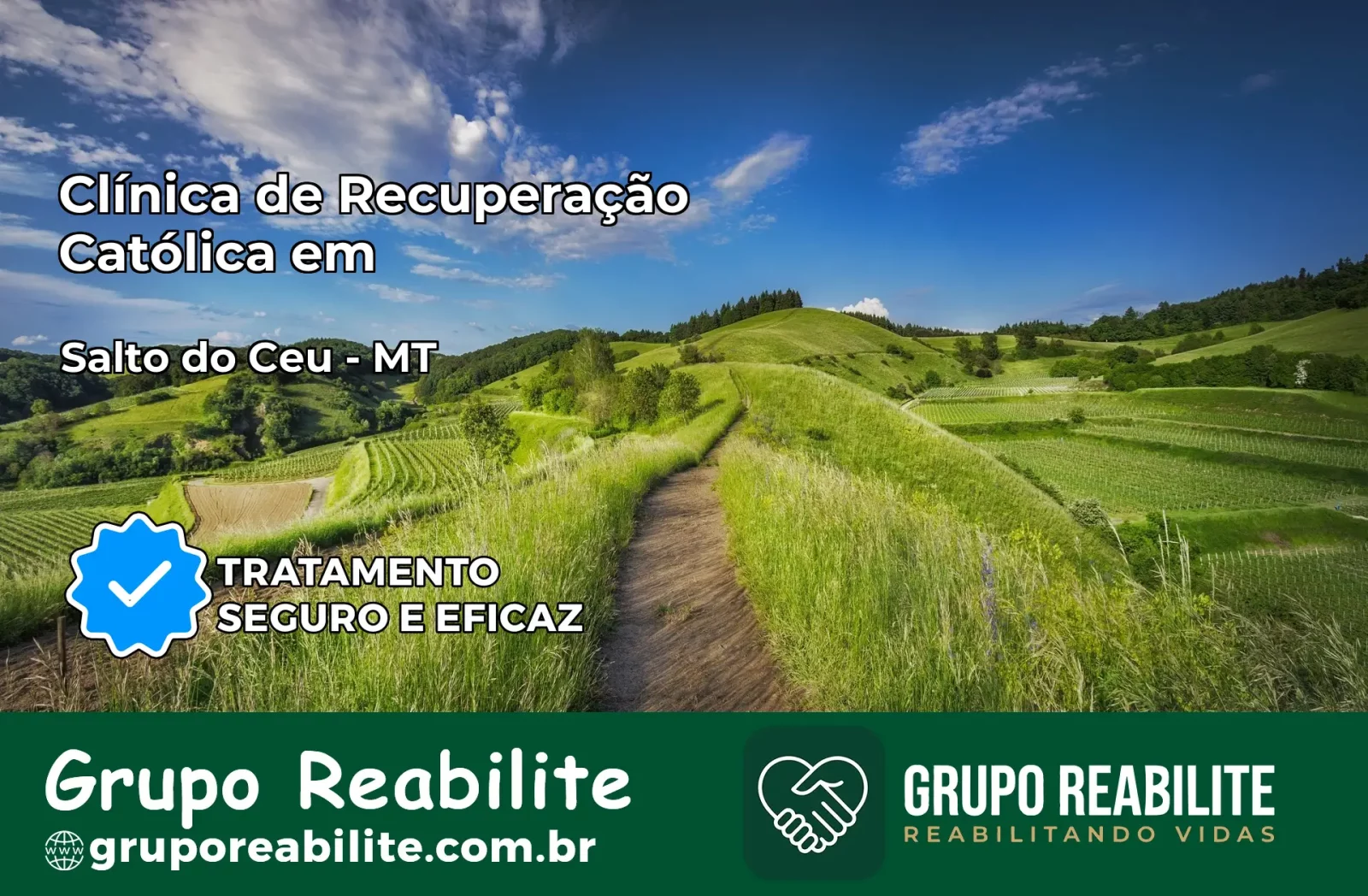 Clínica de Recuperação Católica em Salto do Céu | Internação 24h